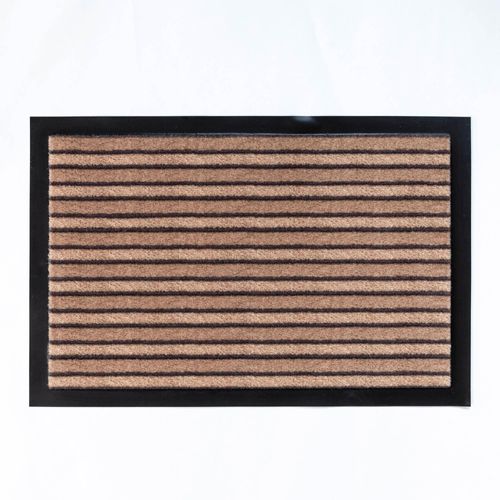 Tapis Antipoussières Beige Sable En Textile