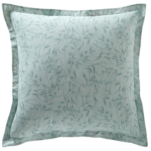 Taie Volant 50x70 Vert En Coton