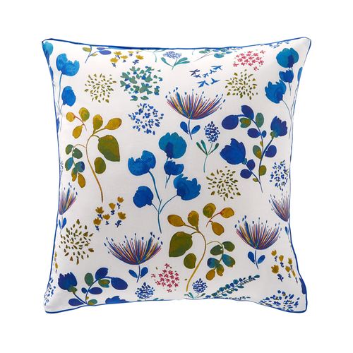 Taie Sac 50x70 Bleu En Coton