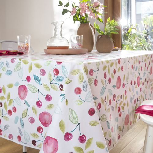 Nappe 140x300 Blanc En Pvc