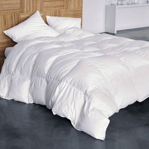 Couette Très Chaude 200x200 Blanc En Coton