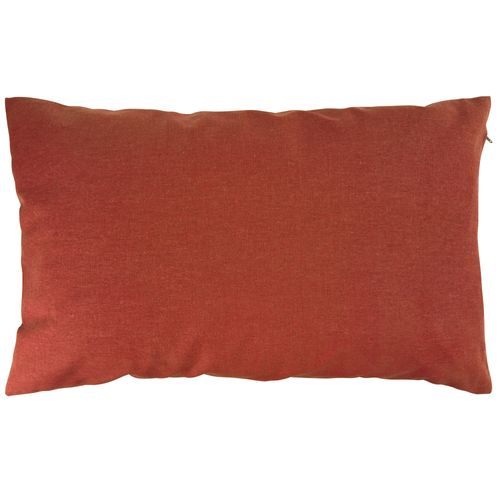 Housse De Coussin 35x60 Orange Terracotta En Coton