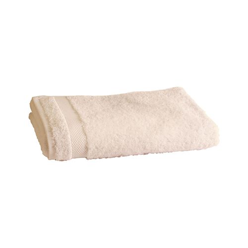 Serviette De Toilette 50x100 Beige Sable En Coton 500 G/m²