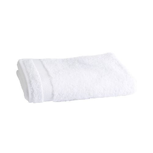 Drap De Bain 70x140 Blanc En Coton 500 G/m²