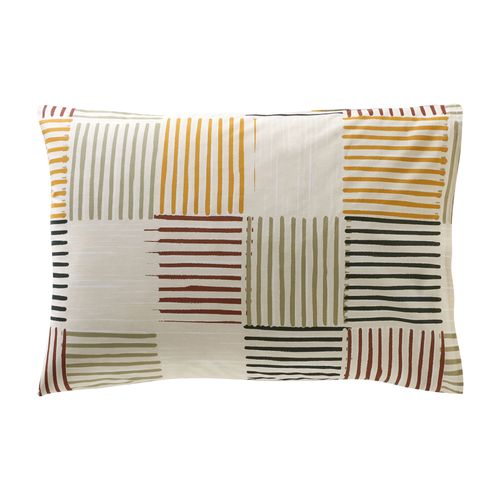 Taie Sac 63x63 Beige En Coton