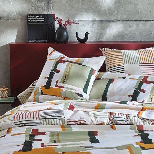 Taie Sac 63x63 Beige En Coton