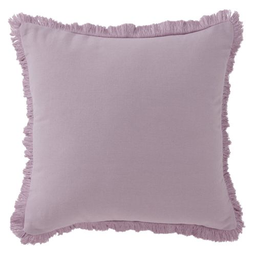 Coussin 40x40 Violet Violine En Coton