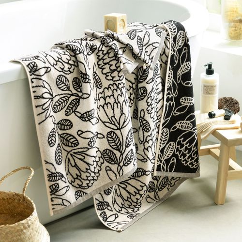 Drap De Bain 100x150 Blanc En Coton 500 G/m²