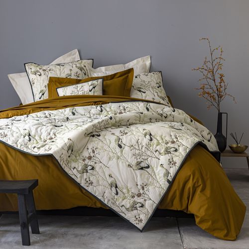 Boutis 250x250 Beige Crème En Coton