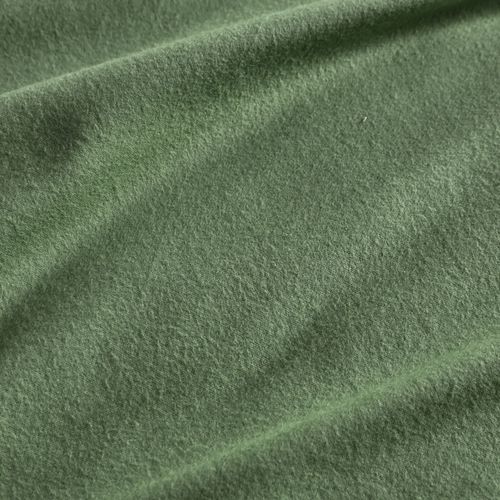 Housse De Couette 140x200 Vert Kaki En Coton