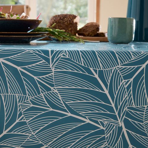 Nappe 150x230 Bleu En Pvc