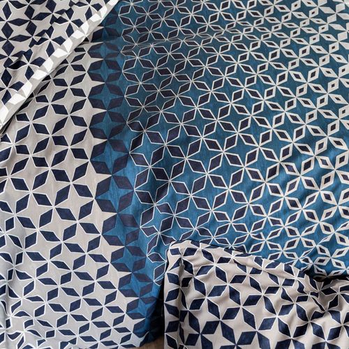 Taie Volant 50x70 Gris En Coton