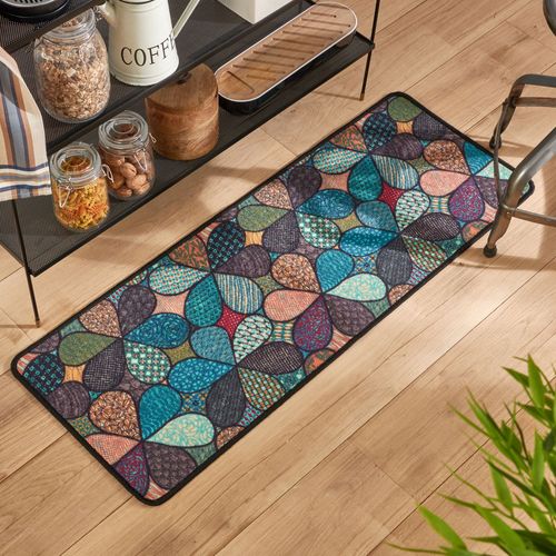 Tapis De Cuisine 45x75 Multicolore En Textile
