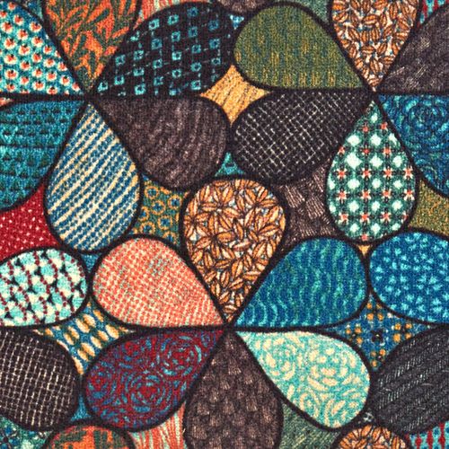 Tapis De Cuisine 45x150 Multicolore En Textile