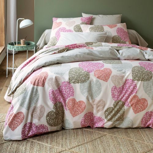 Housse De Couette 260x240 Multicolore En Coton