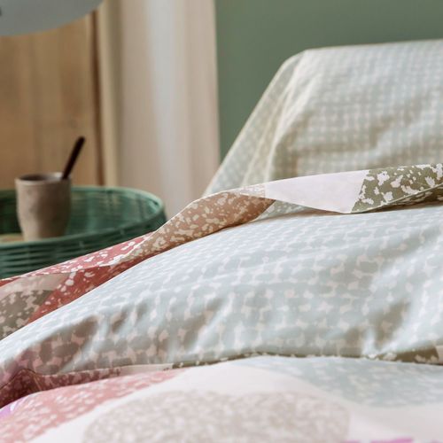 Housse De Couette 260x240 Multicolore En Coton