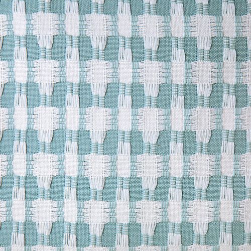 Jeté De Canapé 270x250 Bleu Aqua En Coton