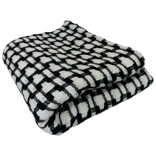 Jeté De Canapé 230x250 Noir En Coton