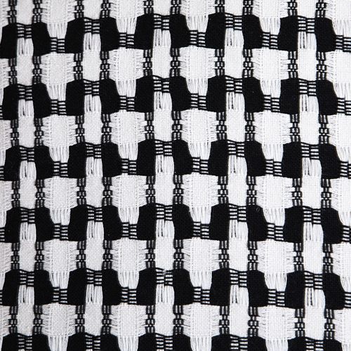 Jeté De Canapé 230x250 Noir En Coton