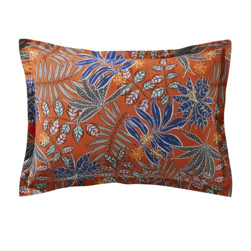 Taie Volant 50x70 Multicolore En Coton