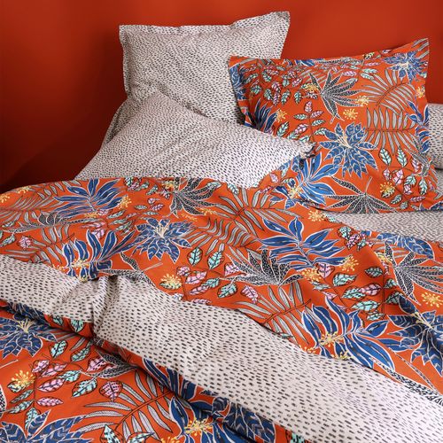 Housse De Couette 200x200 Multicolore En Coton