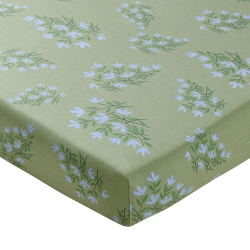 Drap-housse 140x190x28 Multicolore En Coton