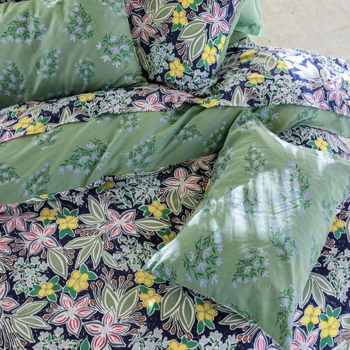 Housse De Couette 240x220 Multicolore En Coton