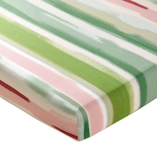 Drap-housse 140x190x28 Vert En Coton