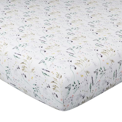 Drap-housse 90x190x28 Multicolore En Coton