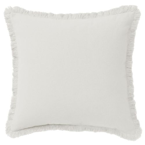 Coussin 30x50 Blanc Ivoire En Coton