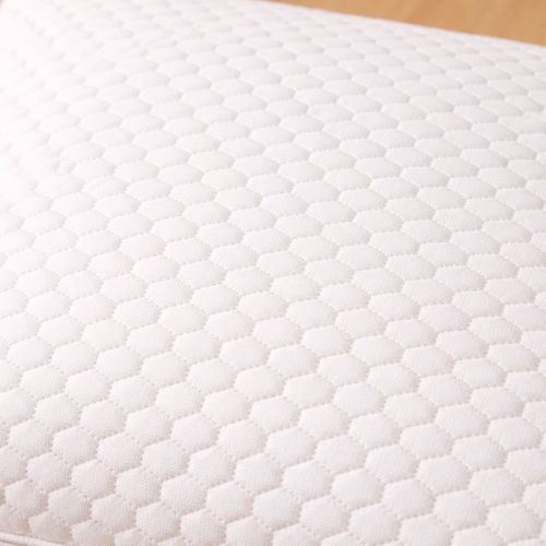 Oreiller Ergonomique 60x60 Blanc En Polyester