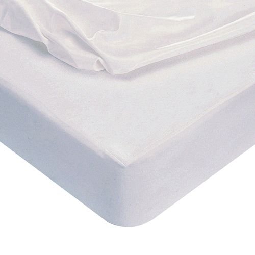 Protège Matelas 90x190 Blanc En Polyester