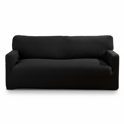 Housse Canapé 4 Places Noir En Polyester