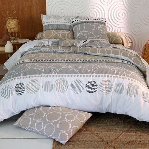 Taie Sac 50x70 Beige En Coton