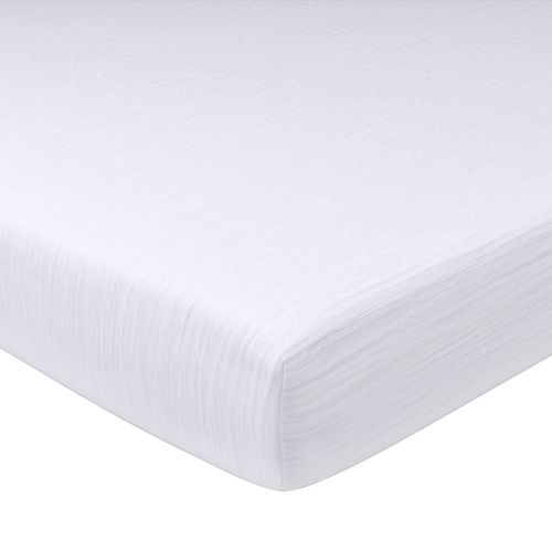 Drap-housse Grand Bonnet 180x200x32 Blanc En Coton