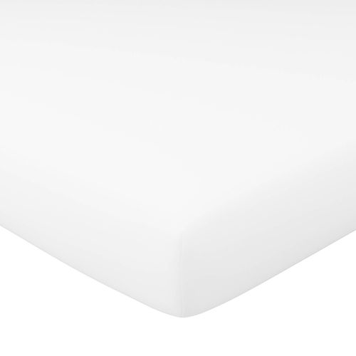 Drap-housse Grand Bonnet 140x200x40 Blanc En Coton