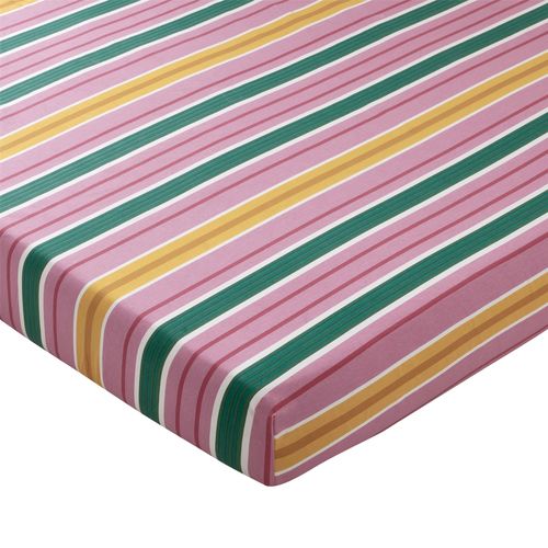Drap-housse 140x190x28 Multicolore En Coton