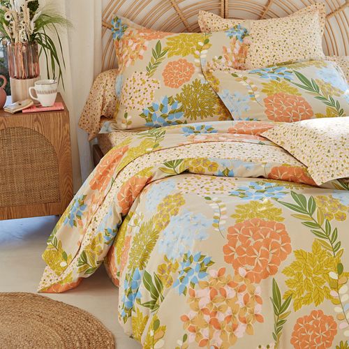 Taie Volant 50x70 Multicolore En Coton