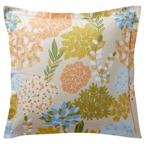 Taie Volant 50x70 Multicolore En Coton