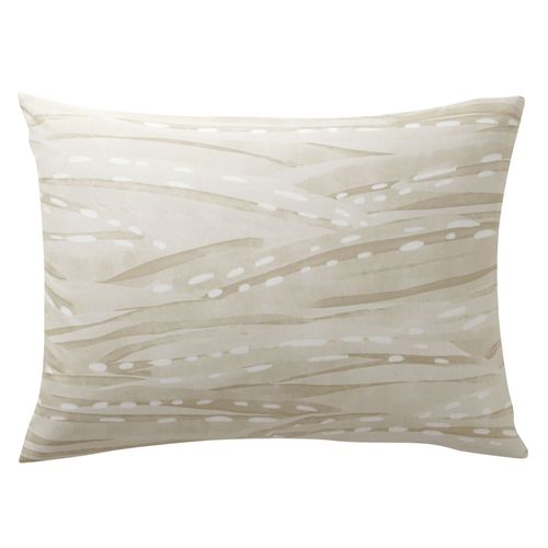 Taie Sac 65x65 Bleu En Coton