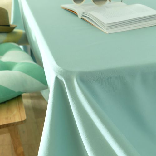 Nappe 140x300 Bleu Céladon En Polyester 92 G/m²