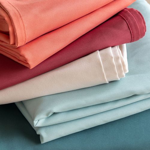 Nappe 140x200 Orange Corail En Polyester 92 G/m²