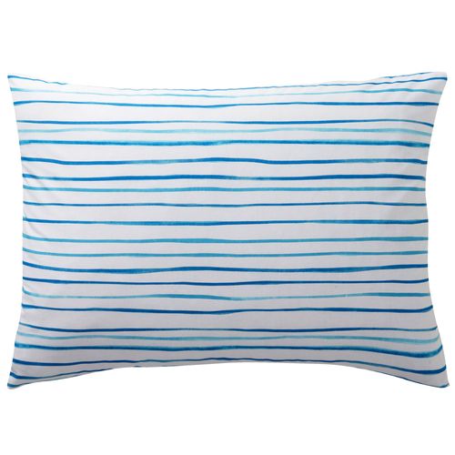 Taie Sac 50x70 Bleu En Coton