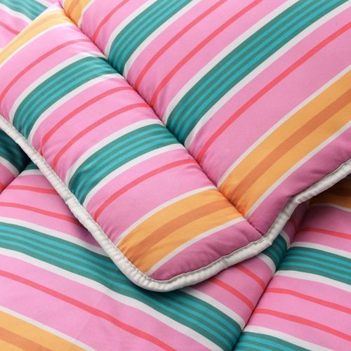 Couette Légère 200x200 Multicolore En Polyester