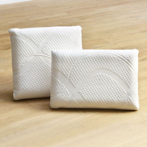 Oreiller Ergonomique 45x70 Blanc En Polyester