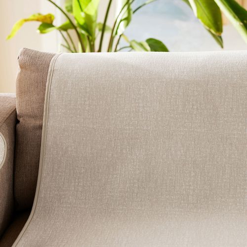 Protège Canapé 100x200 Beige En Polyester