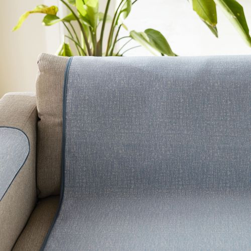 Protège Canapé 190x200 Bleu En Polyester