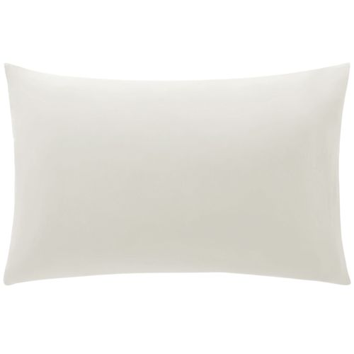 Taie Sac 50x70 Blanc Ivoire En Coton