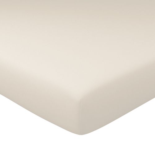 Drap-housse Grand Bonnet 180x200x32 Blanc Craie En Coton