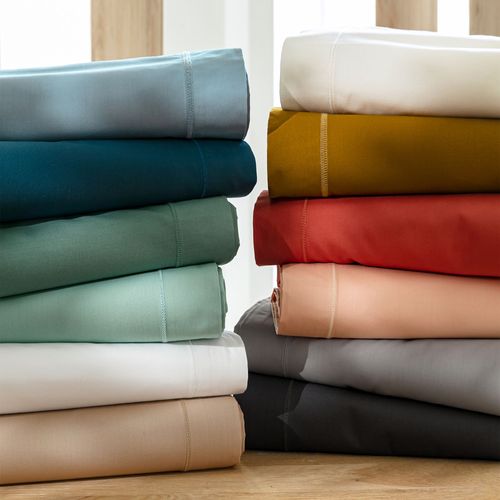 Drap-housse Grand Bonnet 140x200x40 Bleu Nuit En Coton